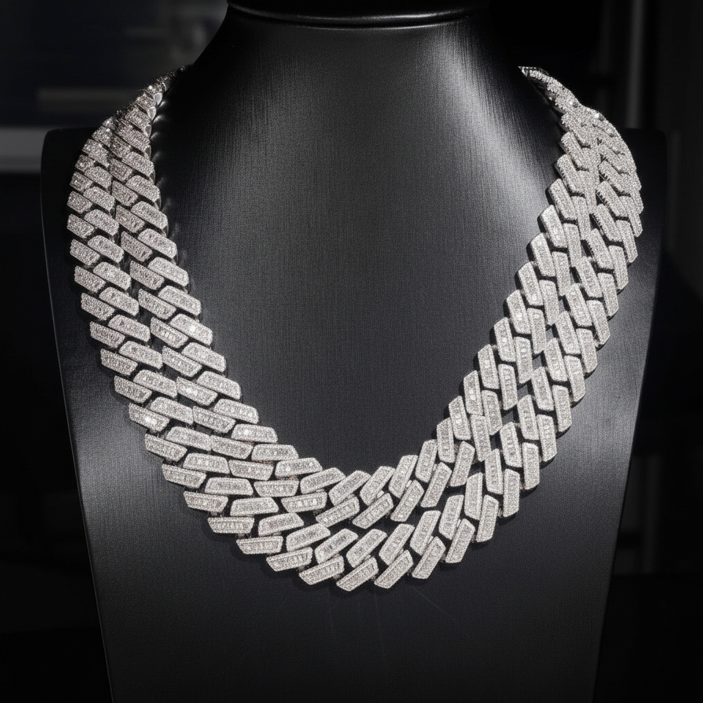 18mm Cuban Chain - Premium Sterling Silver